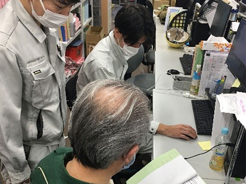 社員のある1日の流れについて